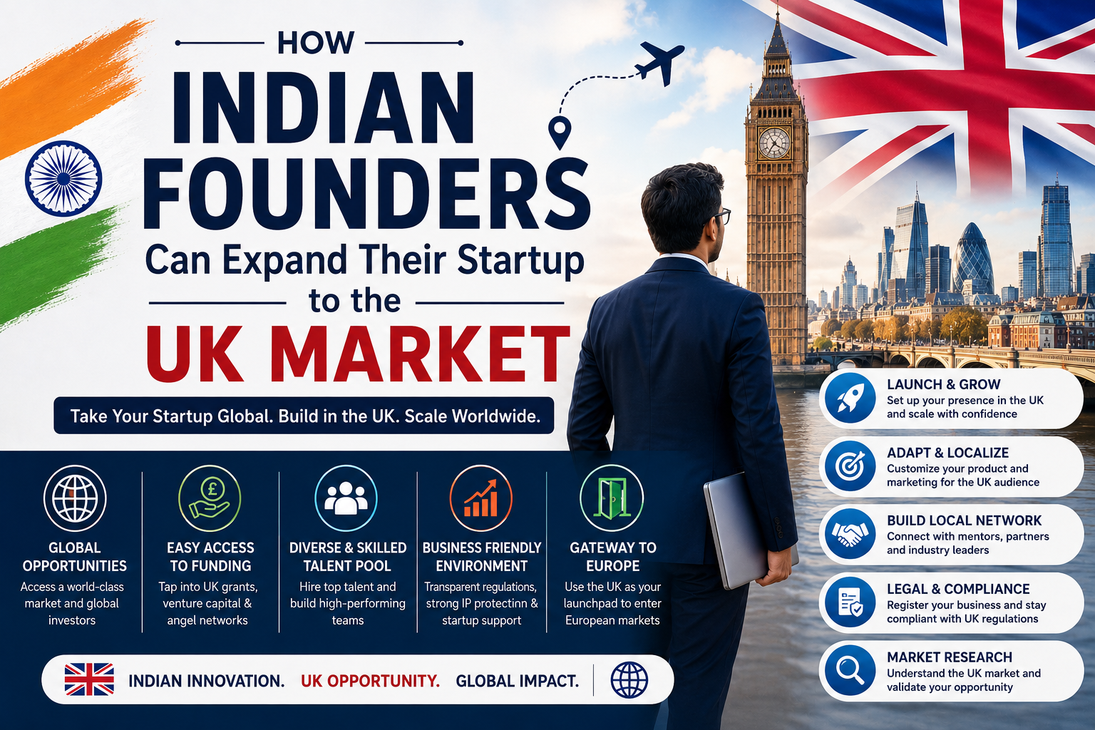 expand startup to uk from india